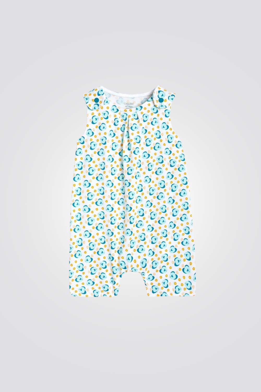 OBAIBI - אוברול פיג'מה בהדפס דגים לתינוקות - MASHBIR//365