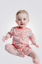 OBAIBI - אוברול פיג'מה פרחוני לתינוקות - MASHBIR//365