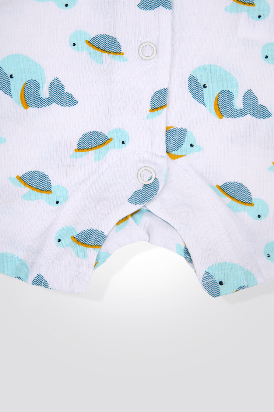 OBAIBI - אוברול פיג'מה PRINTED BLUE לוויתן בצבע כחול - MASHBIR//365