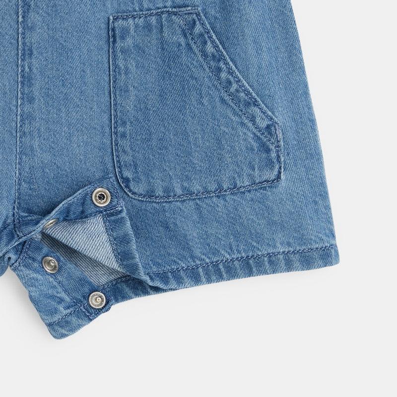 OBAIBI - אוברול ג'ינס קצר לתינוקות - MASHBIR//365