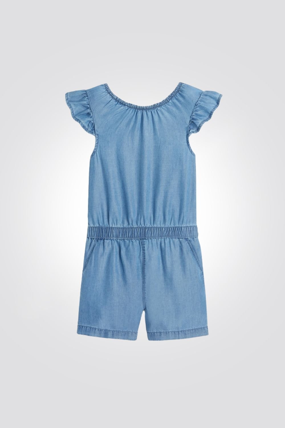 OKAIDI - אוברול ג'ינס לילדות בצבע כחול - MASHBIR//365