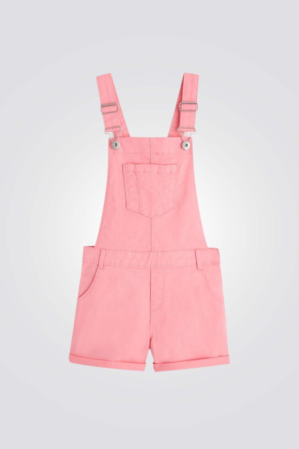 OKAIDI - אוברול קנבס לילדות בצבע ורוד - MASHBIR//365