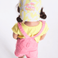 OKAIDI - אוברול קנבס לילדות בצבע ורוד - MASHBIR//365 - 5