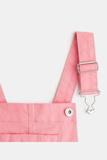 OKAIDI - אוברול קנבס לילדות בצבע ורוד - MASHBIR//365