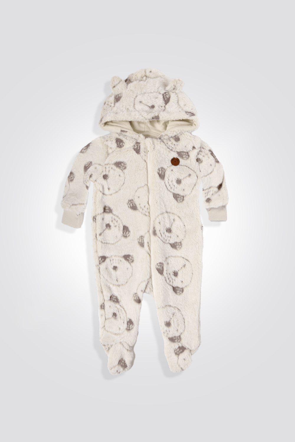 DELTA - אוברול מבד פליז TEDDY BEAR - MASHBIR//365