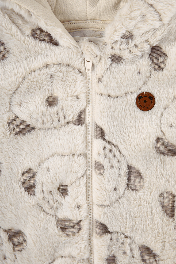 DELTA - אוברול מבד פליז TEDDY BEAR - MASHBIR//365