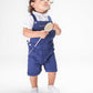 OBAIBI - אוברול משולב חולצת פולו לתינוקות בצבע נייבי - MASHBIR//365 - 1
