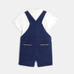 OBAIBI - אוברול משולב חולצת פולו לתינוקות בצבע נייבי - MASHBIR//365 - 3