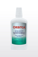 ORBITOL - אורביטול מי פה ושטיפה דנטלית להלבנת שיניים 500 מ"ל - MASHBIR//365