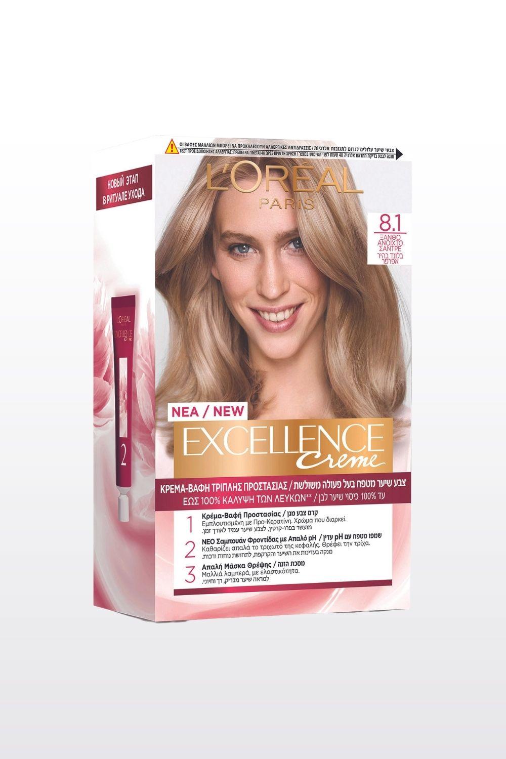 L'Oreal Paris - צבע לשיער אקסלנס - MASHBIR//365