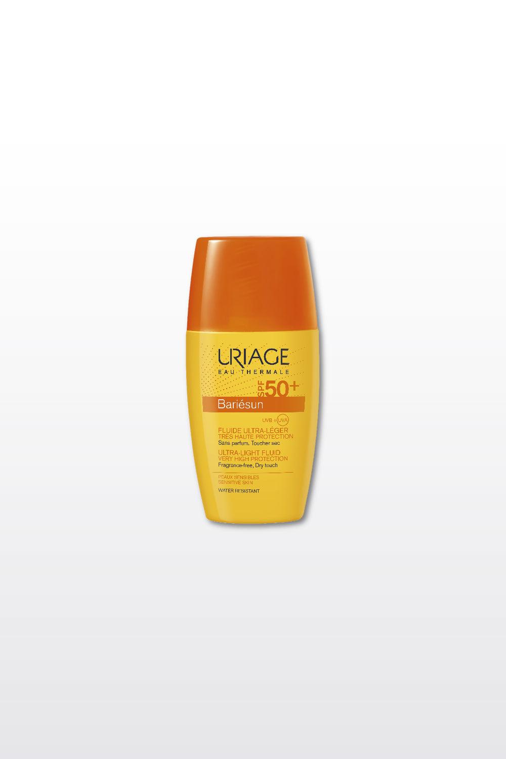 URIAGE - BARIESUN ULTRA LIGHT FLUID SPF50 תחליב הגנה לשמש 30 מ"ל - MASHBIR//365