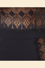 ETAM - בגד גוף תחרה SKY שחור - MASHBIR//365