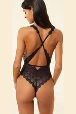 ETAM - בגד גוף תחרה SKY שחור - MASHBIR//365