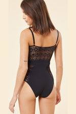 ETAM - בגד גוף תחרה SKY שחור - MASHBIR//365