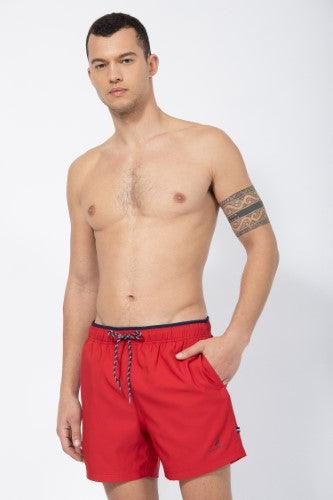 NAUTICA - בגד ים אדום קצר - MASHBIR//365