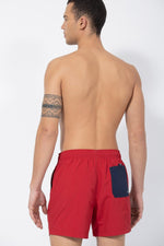 NAUTICA - בגד ים אדום לוגו - MASHBIR//365