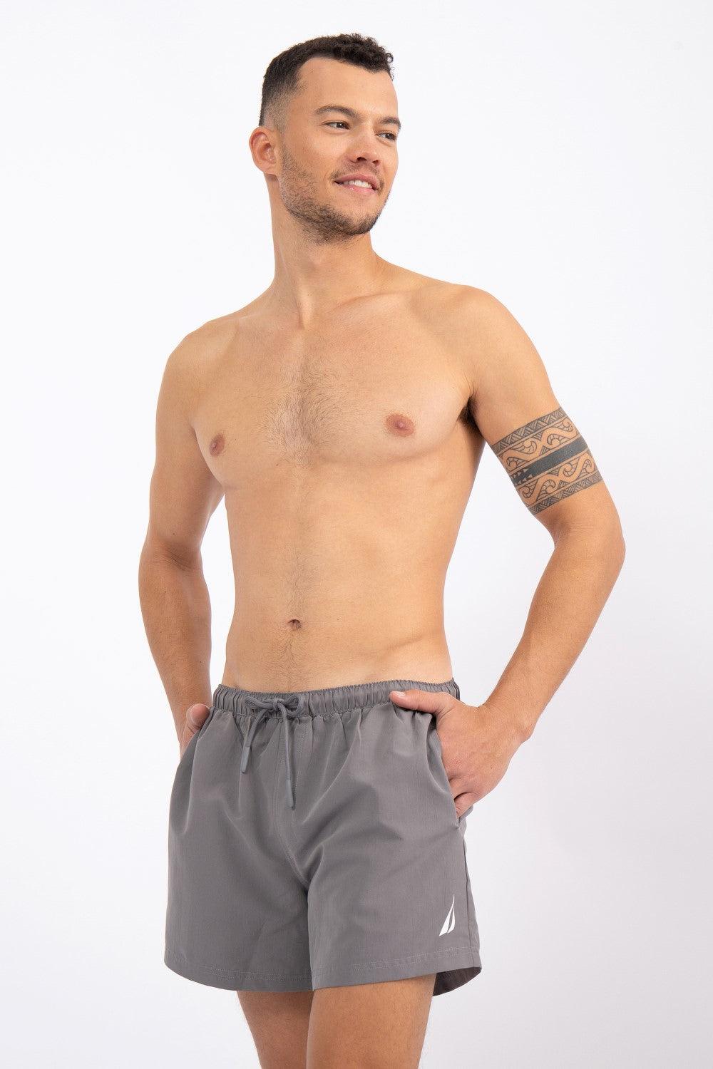 NAUTICA - בגד ים קצר צבע אפור - MASHBIR//365