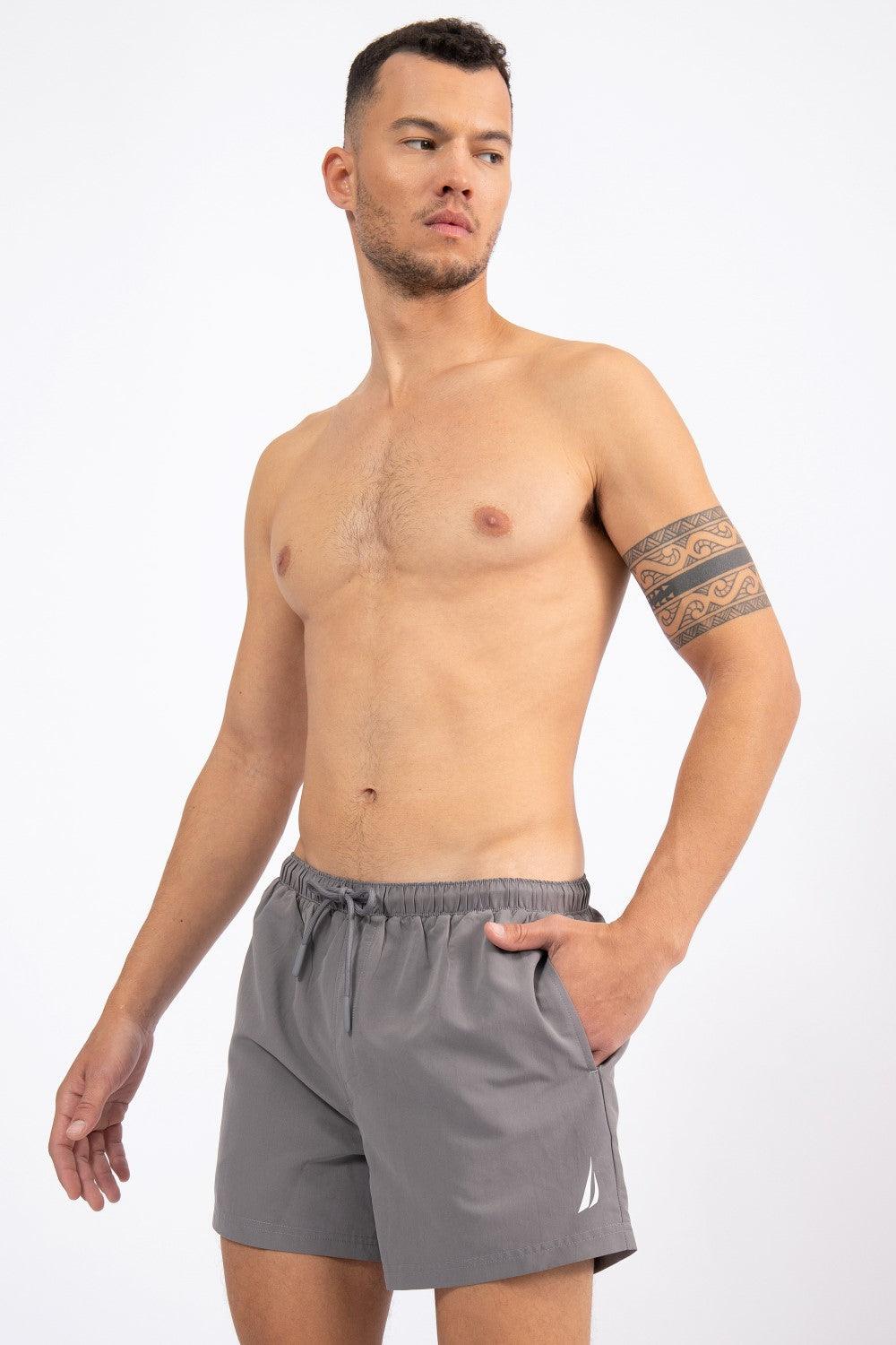 NAUTICA - בגד ים קצר צבע אפור - MASHBIR//365