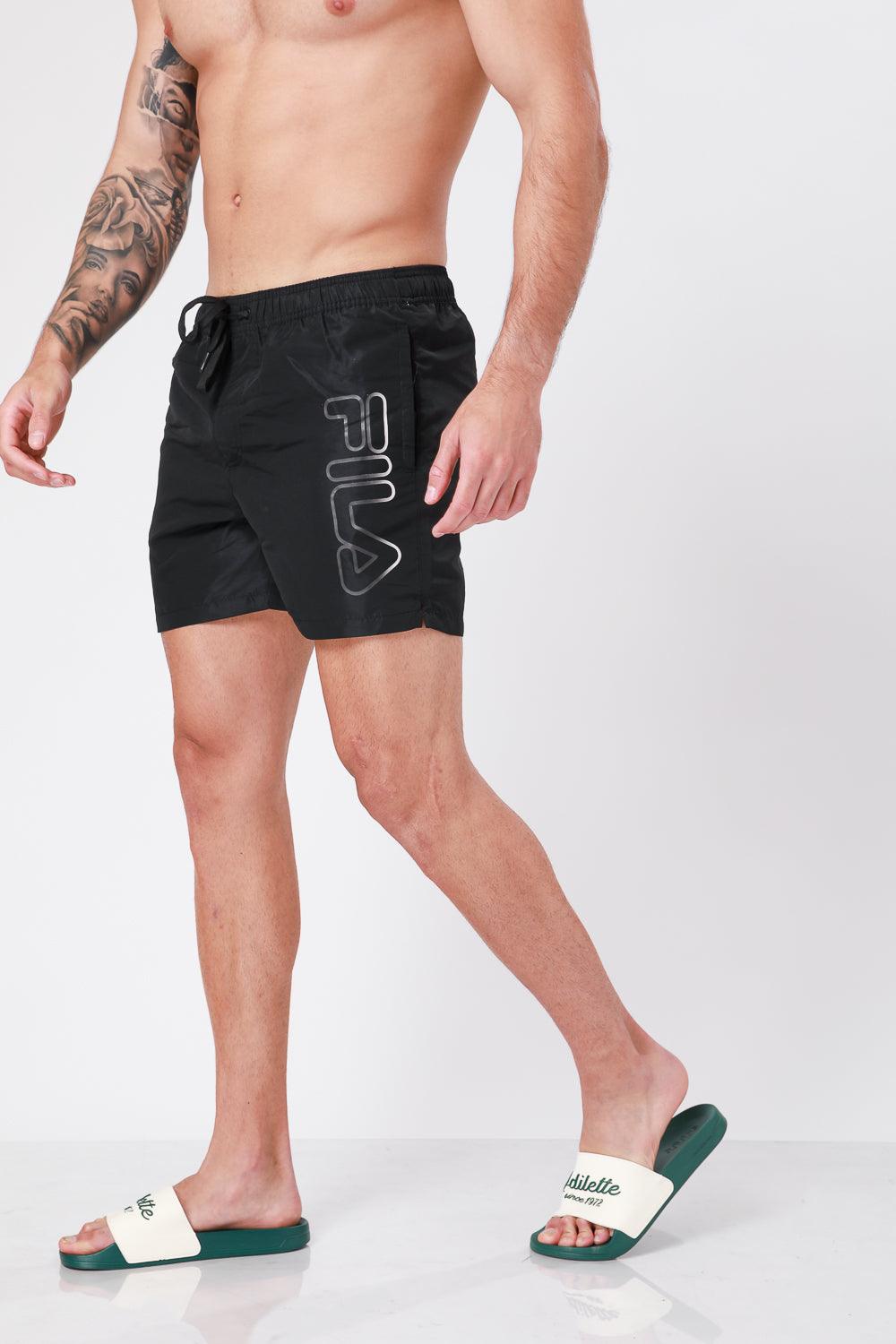 FILA - בגד ים לגבר בצבע שחור - MASHBIR//365