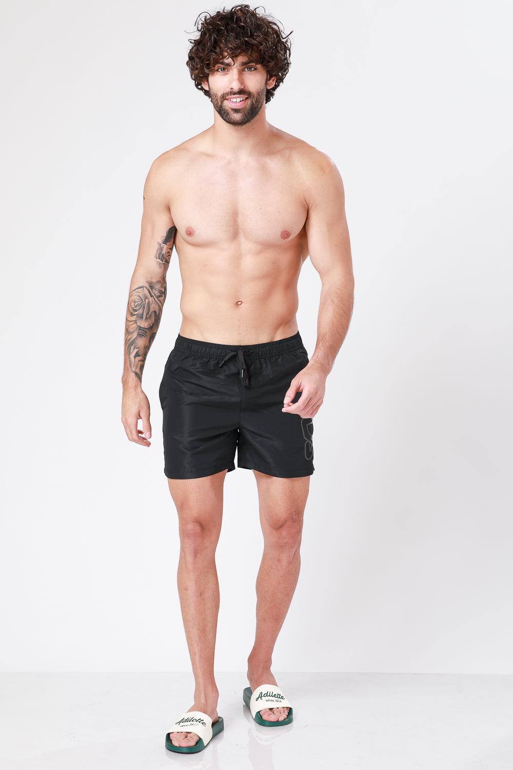 FILA - בגד ים לגבר בצבע שחור - MASHBIR//365