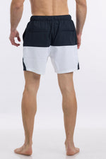 NAUTICA - בגד ים לגבר בצבע שחור ולבן - MASHBIR//365