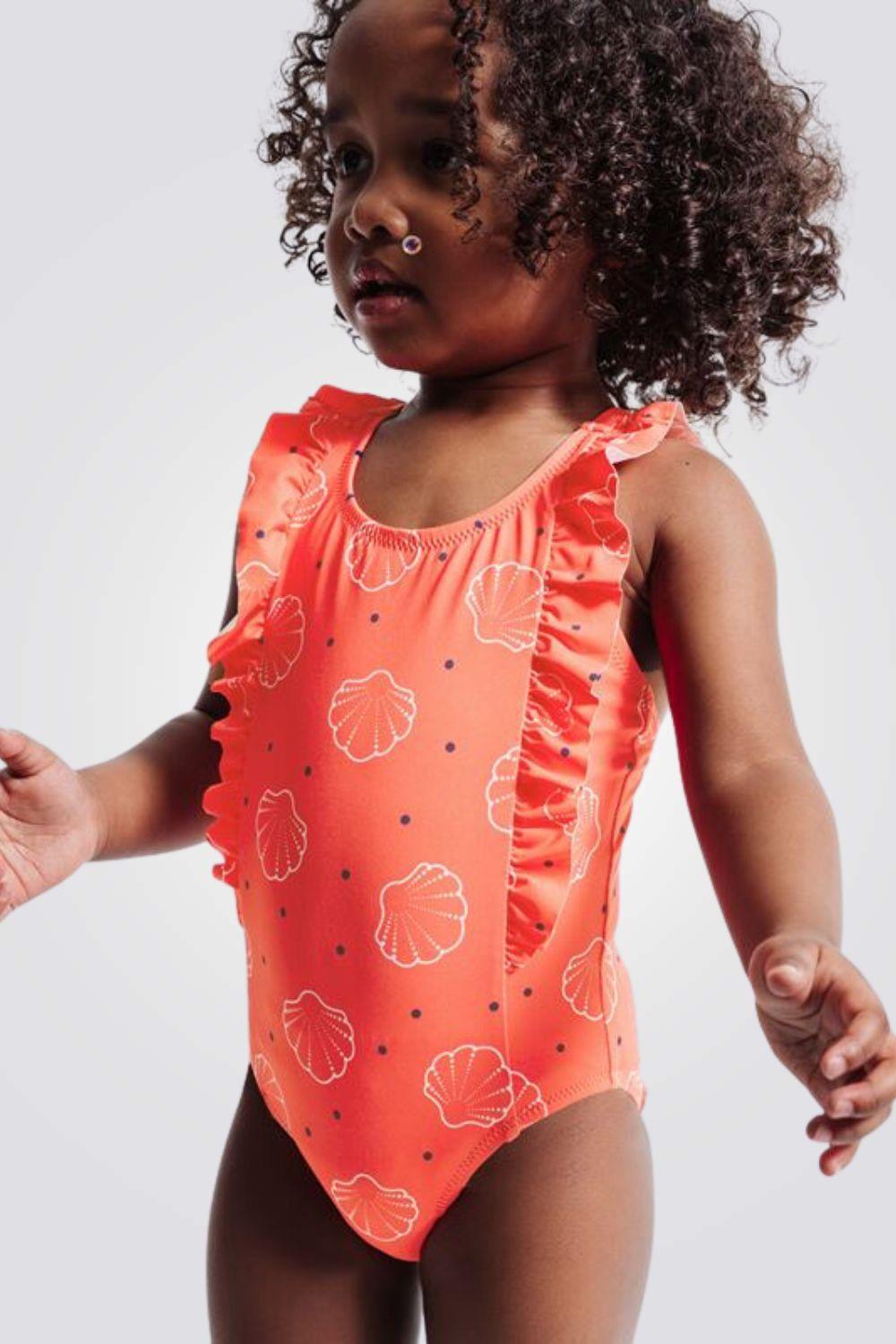 OBAIBI - בגד ים שלם הדפס צדפות - MASHBIR//365