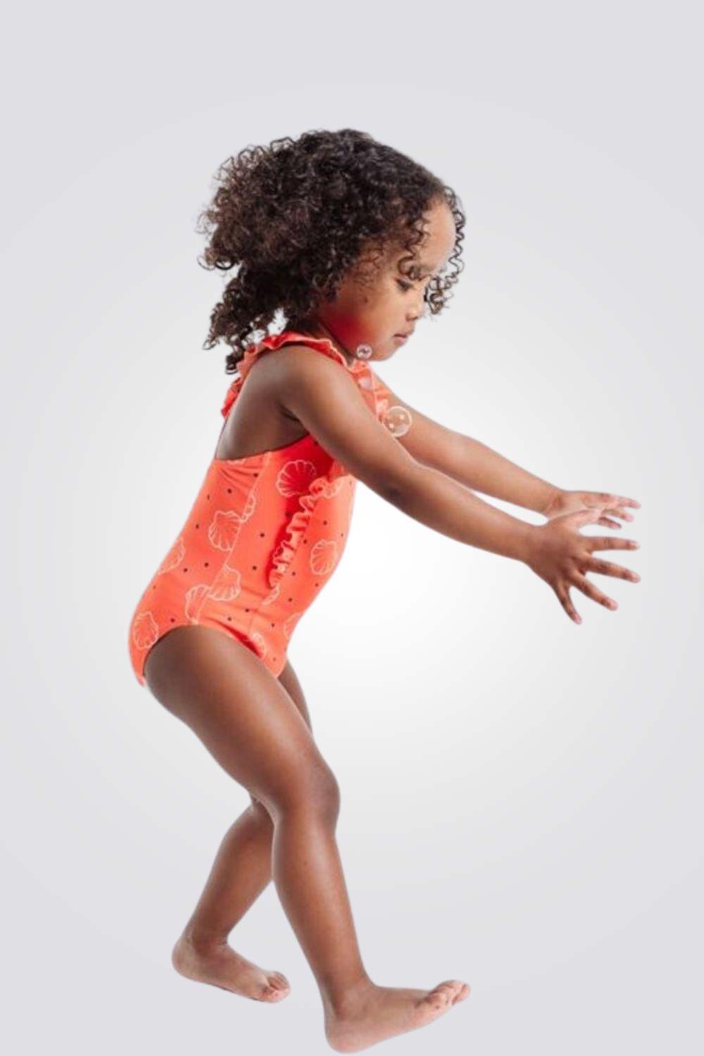 OBAIBI - בגד ים שלם הדפס צדפות - MASHBIR//365