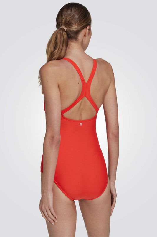 ADIDAS - בגד ים שלם לנשים בצבע אדום - MASHBIR//365
