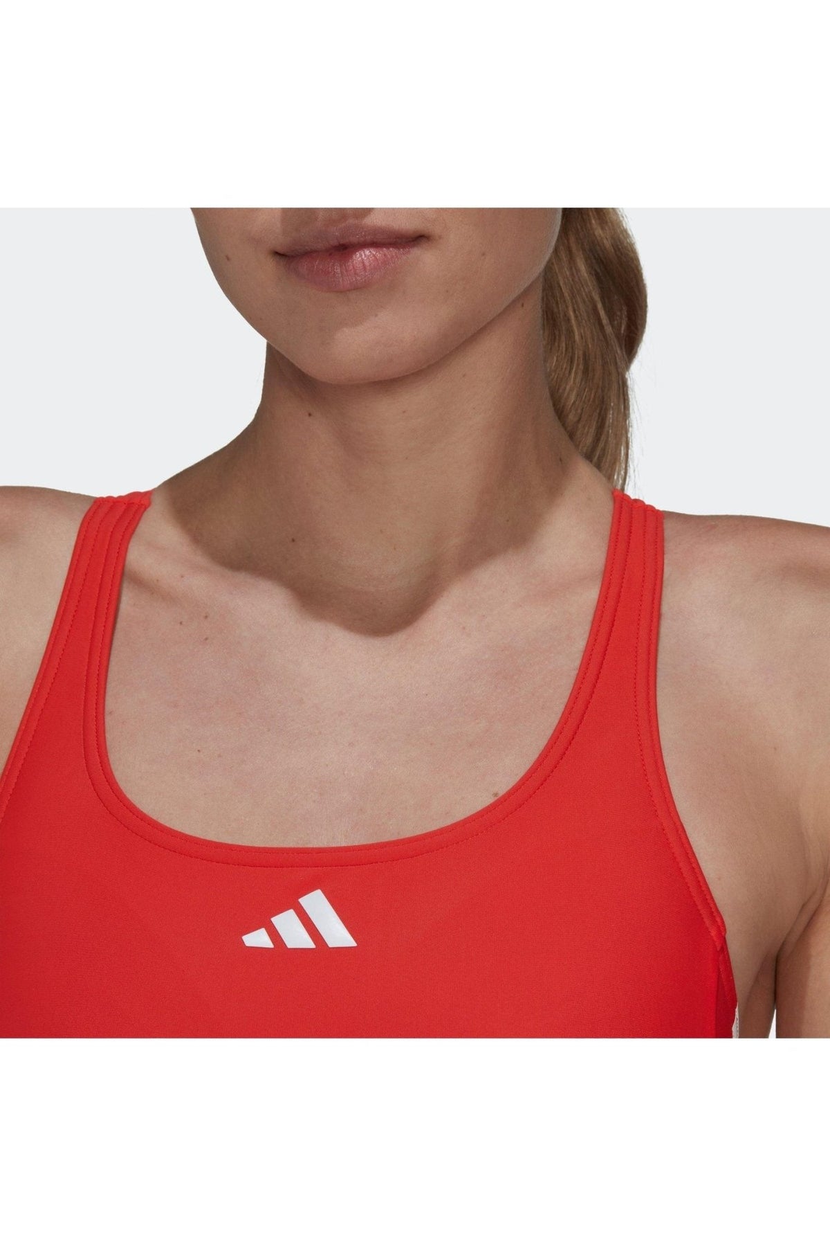 ADIDAS - בגד ים שלם לנשים בצבע אדום - MASHBIR//365