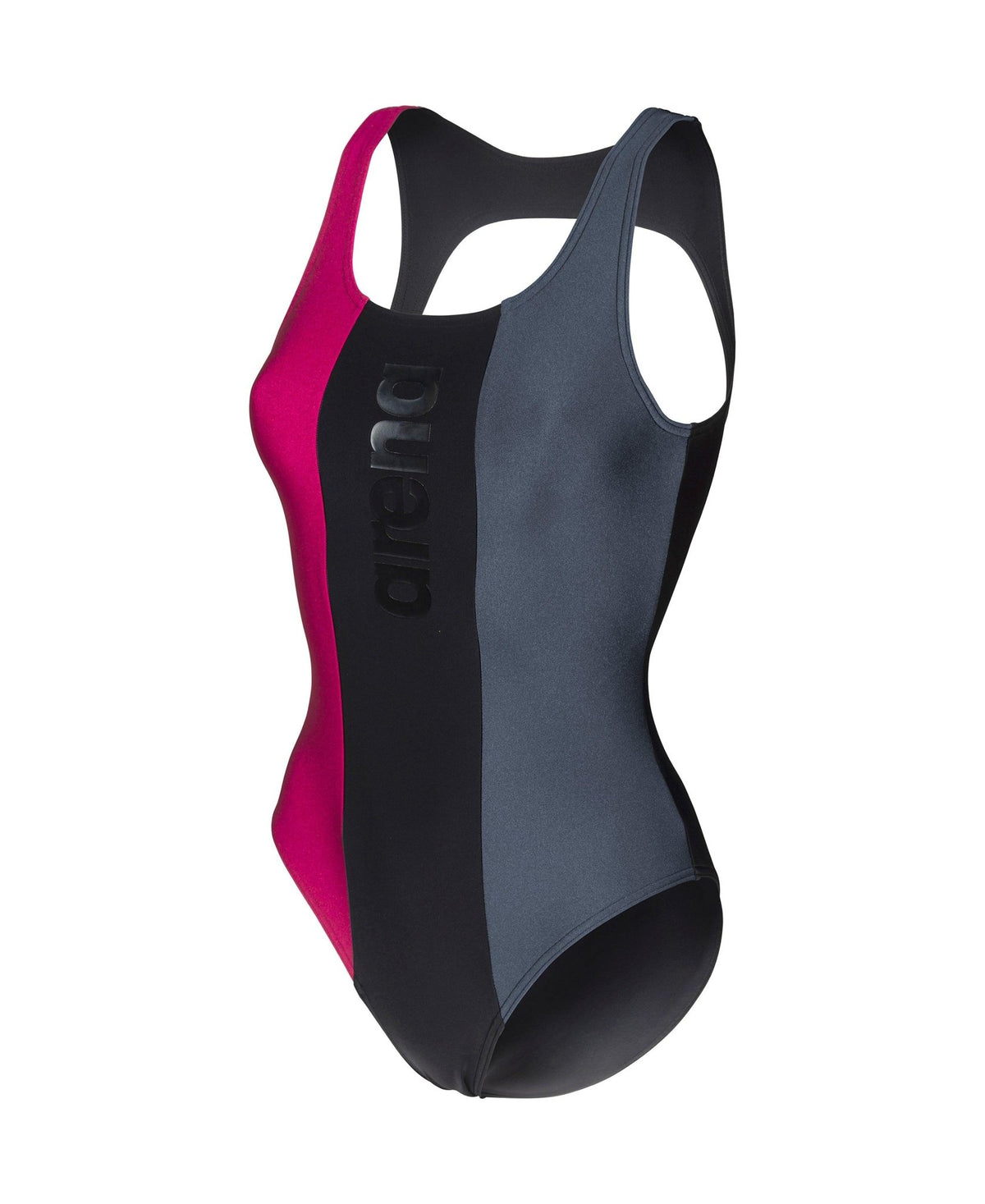 ARENA - בגד ים שלם לנשים בגוון ורוד שחור - MASHBIR//365