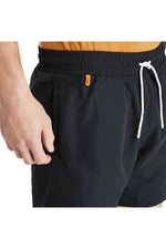 TIMBERLAND - בגד ים שחור לוגו כיסים - MASHBIR//365