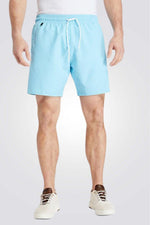 TIMBERLAND - בגד ים תכלת לוגו כיסים - MASHBIR//365