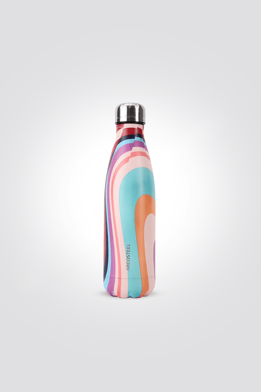 ARCOSTEEL - בקבוק דקאל נירוסטה 500 מ"ל רטרו צבעוני - MASHBIR//365