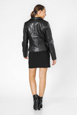 KENNETH COLE - BLACK מעיל בייקר - MASHBIR//365