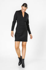 KENNETH COLE - BLACK שמלת ג'רסי - MASHBIR//365