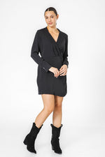 KENNETH COLE - BLACK שמלת מעטפת - MASHBIR//365