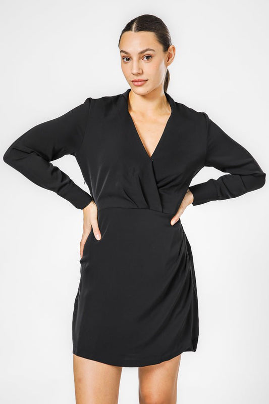 KENNETH COLE - BLACK שמלת מעטפת - MASHBIR//365