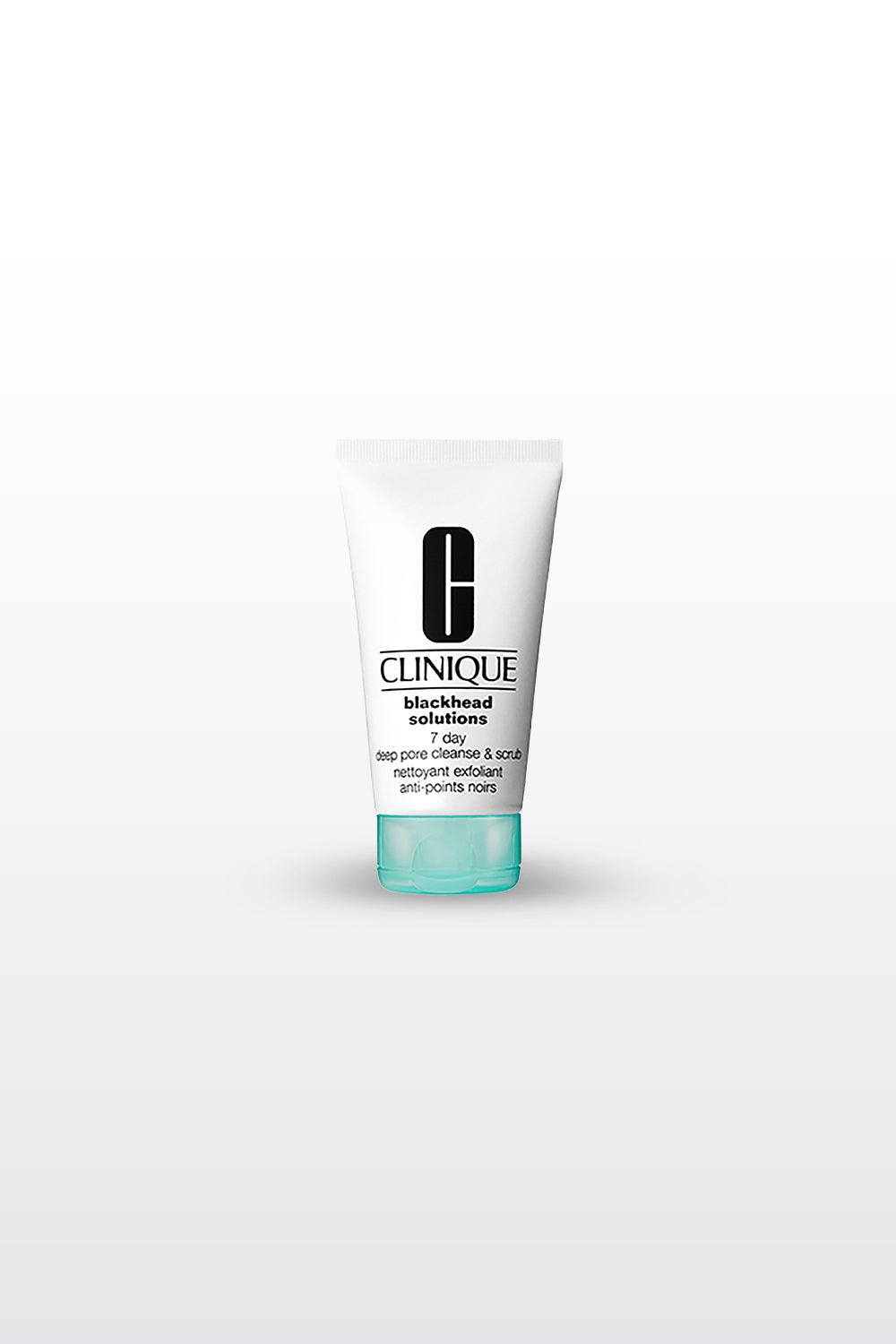 CLINIQUE - Blackhead solutions תכשיר ניקוי עמוק לטיפול בראשים שחורים 125 מ"ל - MASHBIR//365
