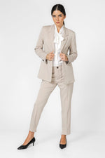 KENNETH COLE - בלייזר לנשים בצבע בז' - MASHBIR//365