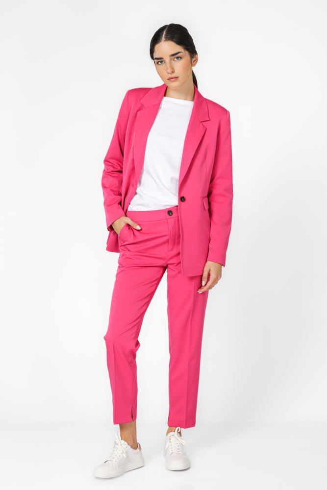 KENNETH COLE - בלייזר לנשים בצבע ורוד - MASHBIR//365