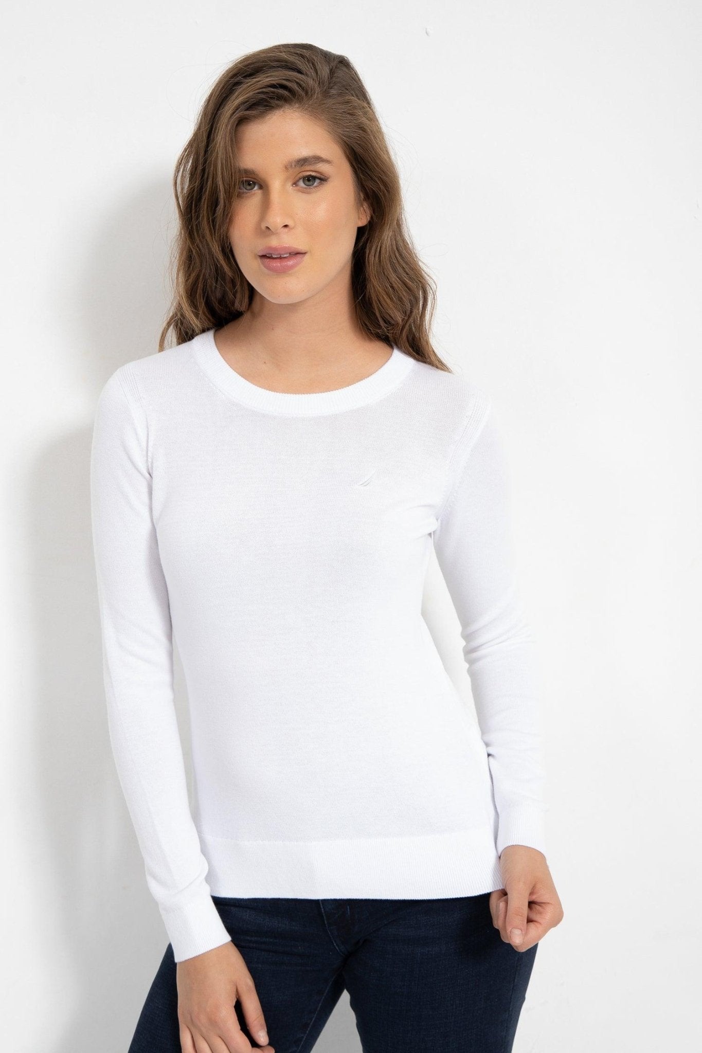 NAUTICA - BRIGHT WHITE סריג - MASHBIR//365