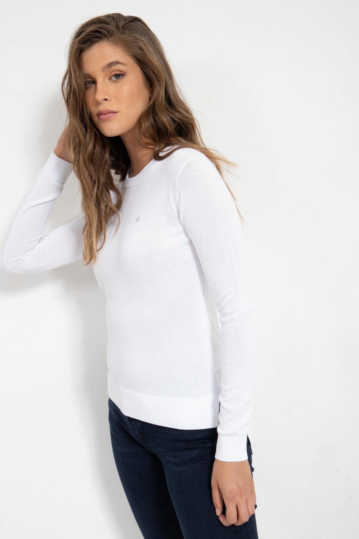 NAUTICA - BRIGHT WHITE סריג - MASHBIR//365