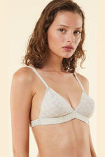 ETAM - ברלט משולשים רקום BENNY קרם - MASHBIR//365