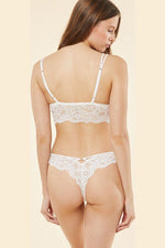 ETAM - ברלט תחרה FLORALE קרם - MASHBIR//365