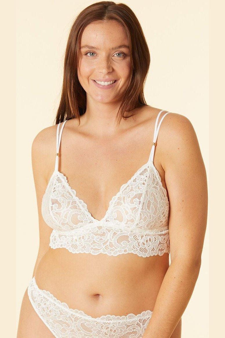 ETAM - ברלט תחרה FLORALE קרם - MASHBIR//365