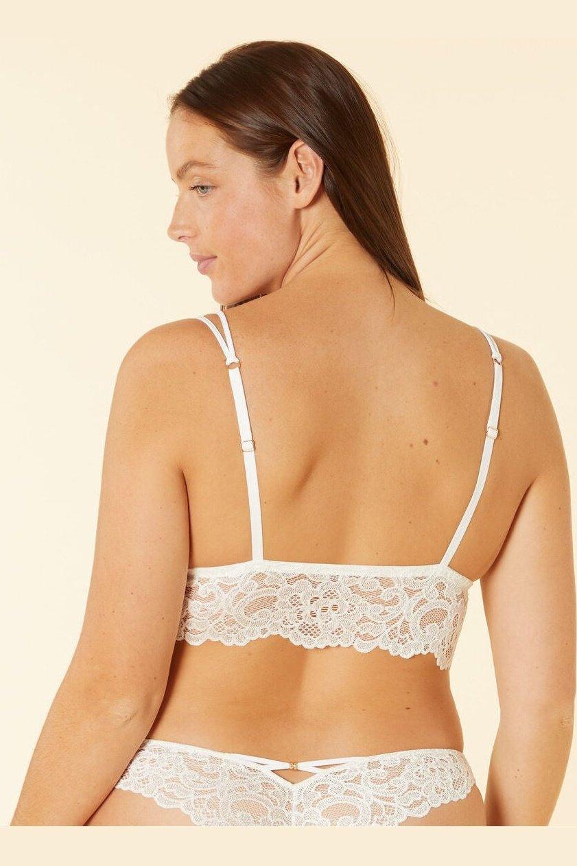 ETAM - ברלט תחרה FLORALE קרם - MASHBIR//365