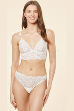 ETAM - ברלט תחרה FLORALE קרם - MASHBIR//365