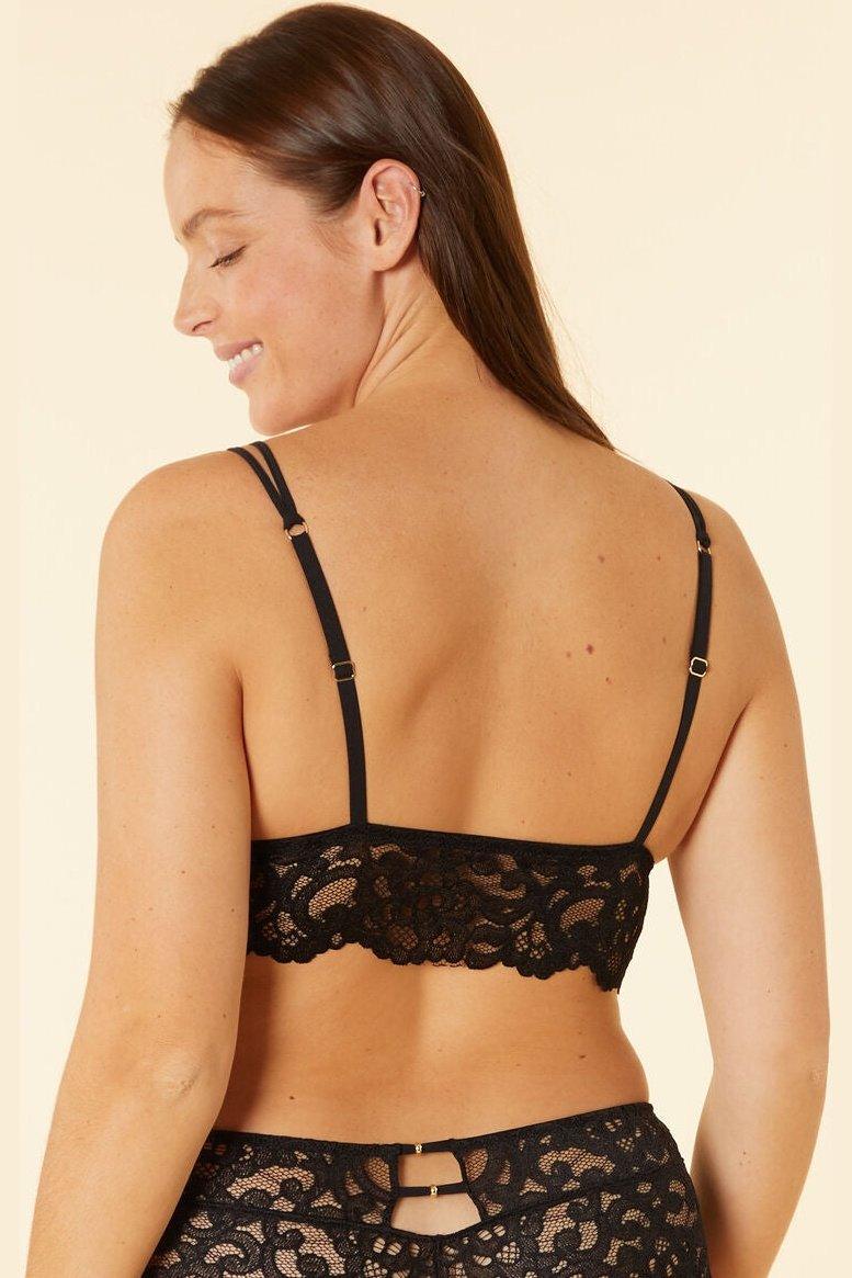 ETAM - ברלט תחרה FLORALE שחור - MASHBIR//365