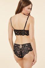 ETAM - ברלט תחרה FLORALE שחור - MASHBIR//365