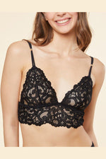 ETAM - ברלט תחרה FLORALE שחור - MASHBIR//365